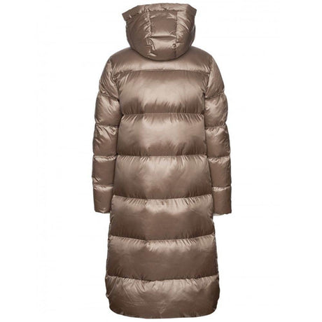 People Of Shibuya Beige Polyester Jackets & Coat - Hilstor