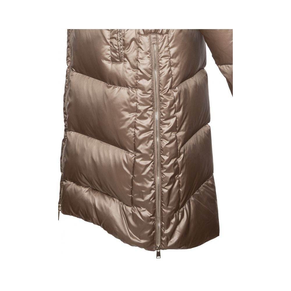 People Of Shibuya Beige Polyester Jackets & Coat - Hilstor
