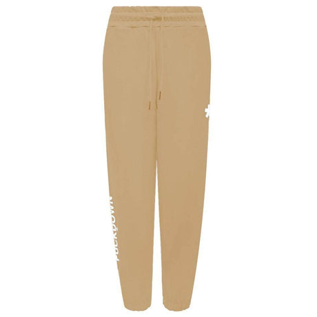 Comme Des Fuckdown Brown Cotton Women Pants - Hilstor