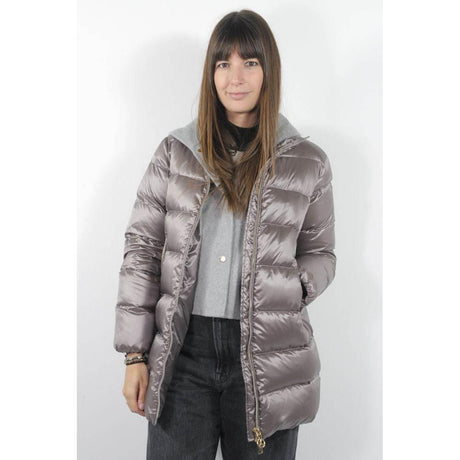 People Of Shibuya Gray Polyester Jackets & Coat - Hilstor