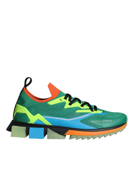 Dolce & Gabbana Multicolor Super King Low Top Sneakers Shoes - Hilstor