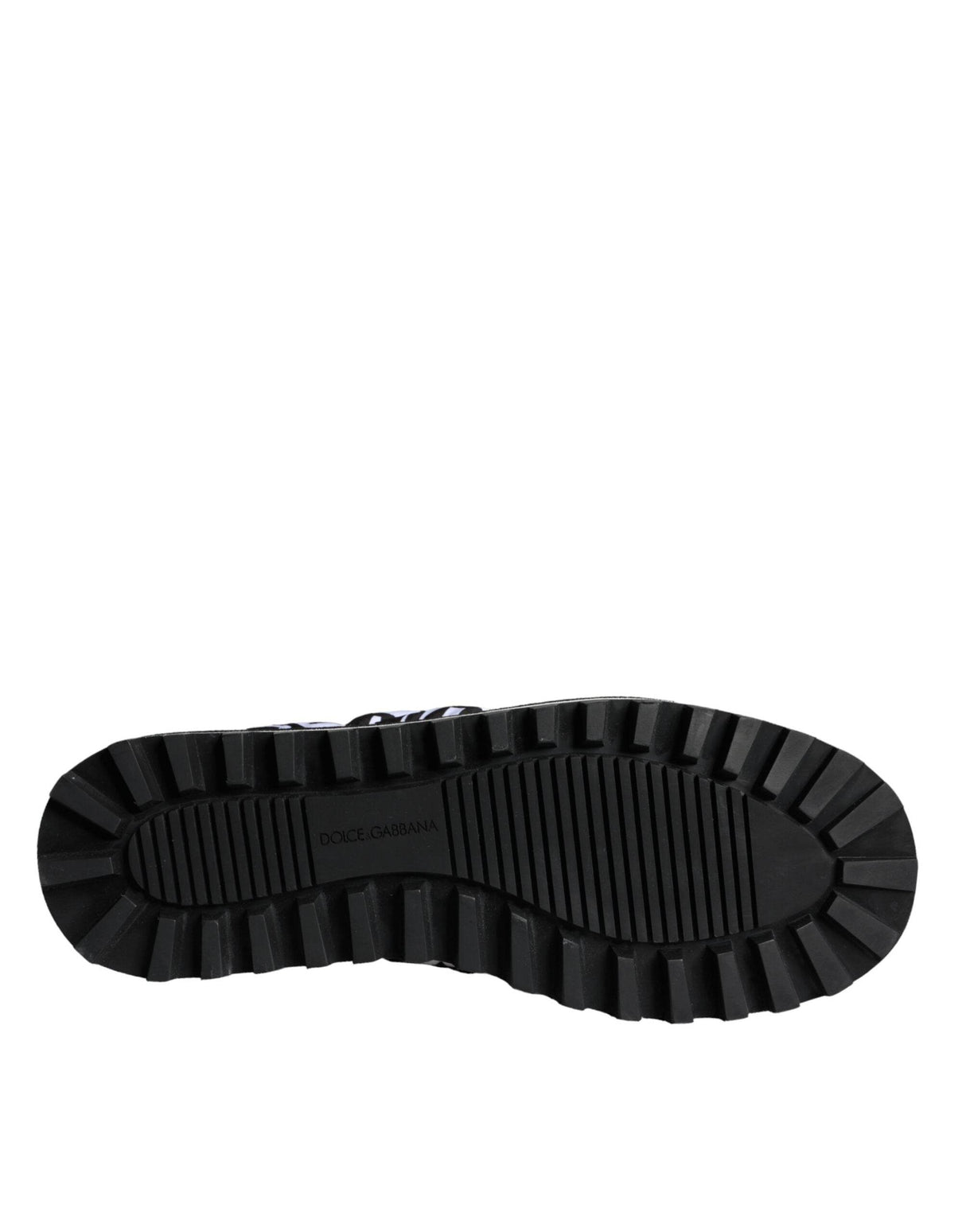 Dolce & Gabbana Black White Quilted Logo Sandals Slides Shoes - Hilstor