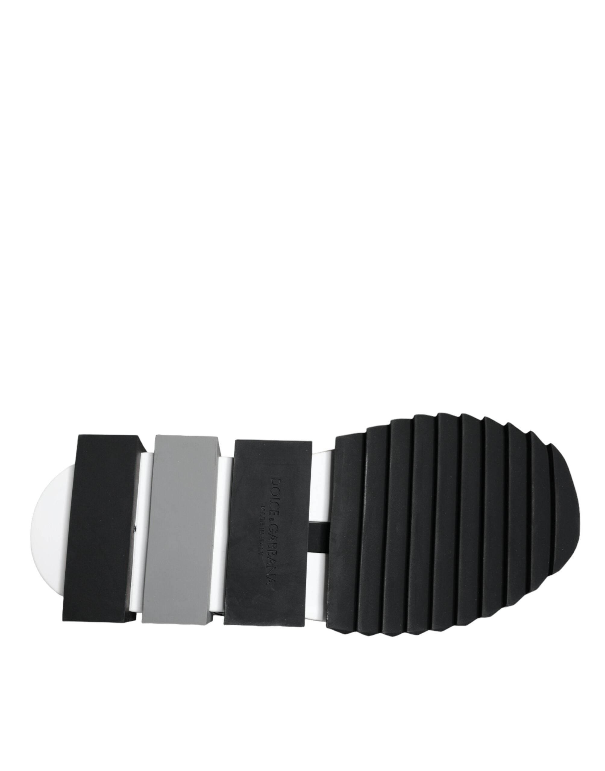 Dolce & Gabbana Blue Logo Low Top Sorrento Men Sneakers Shoes - Hilstor