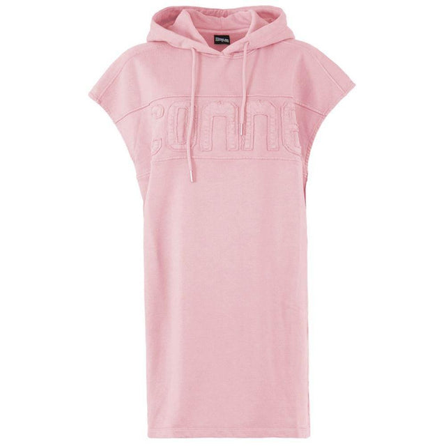 Comme Des Fuckdown Pink Cotton Dress - Hilstor