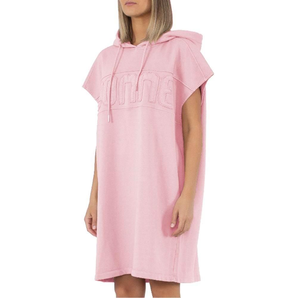 Comme Des Fuckdown Pink Cotton Dress - Hilstor