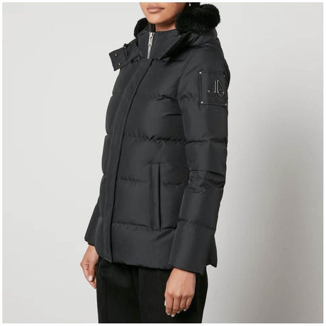 Moose Knuckles Black Polyester Jacket & Coat - Hilstor