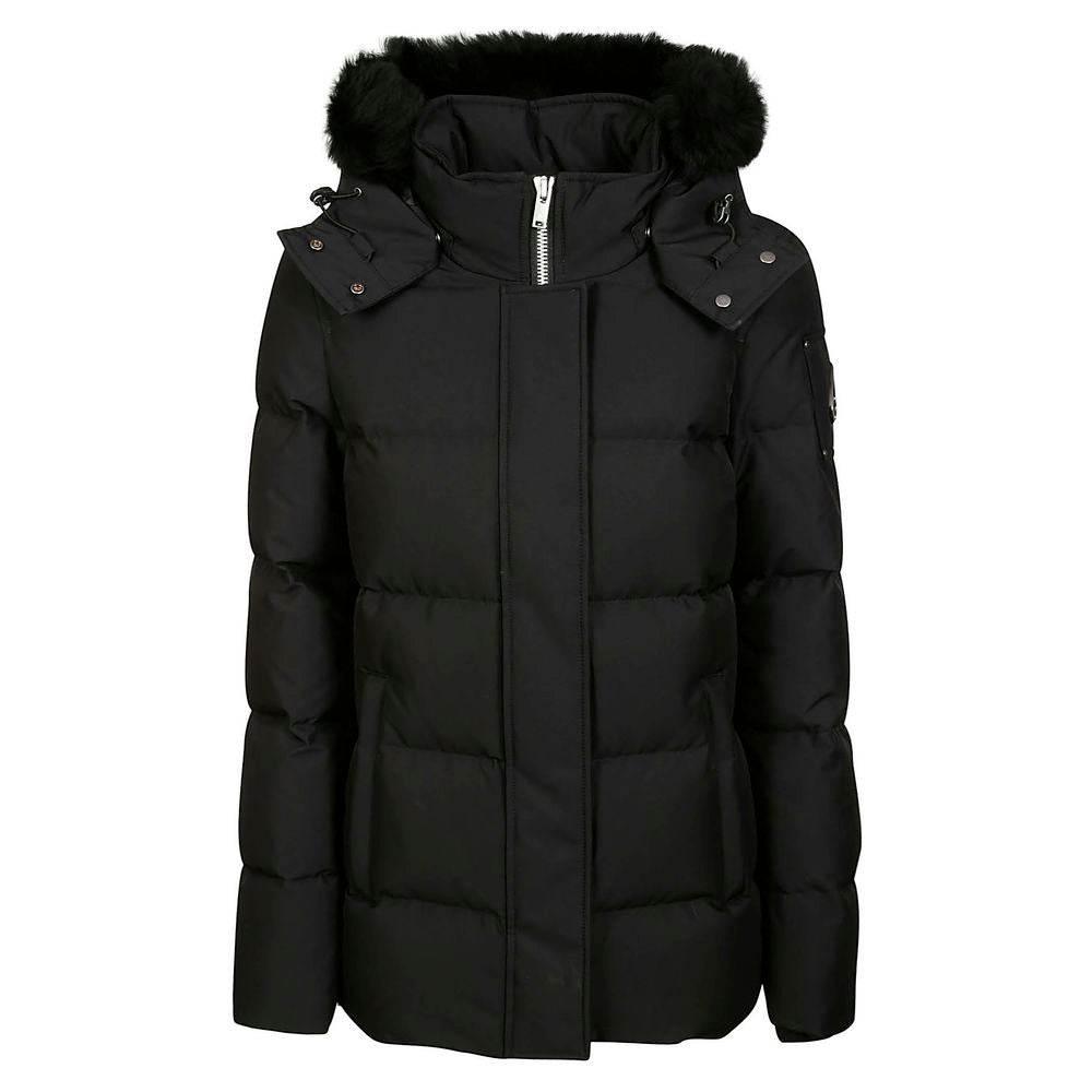 Moose Knuckles Black Polyester Jacket & Coat - Hilstor