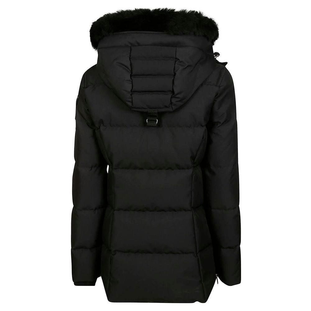 Moose Knuckles Black Polyester Jacket & Coat - Hilstor