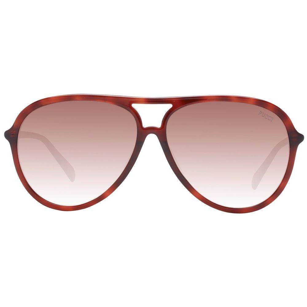 Emilio Pucci Brown Women Sunglasses - Hilstor
