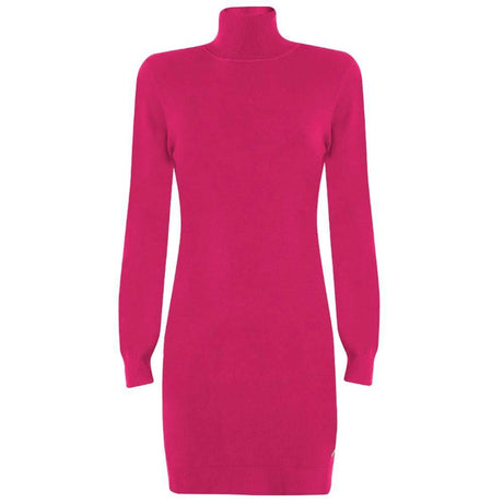 Yes Zee Fuchsia Viscose Dress - Hilstor