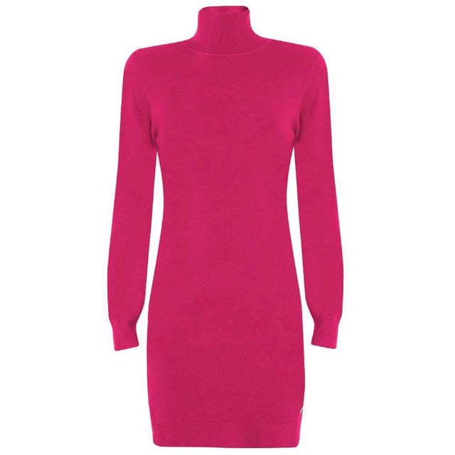 Yes Zee Fuchsia Viscose Dress - Hilstor