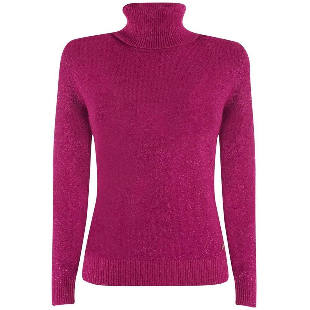 Yes Zee Fuchsia Viscose Sweater - Hilstor