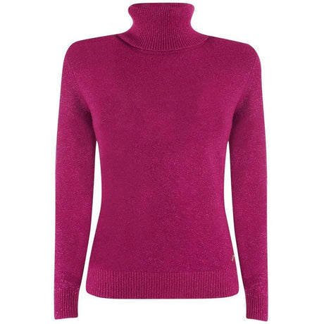 Yes Zee Fuchsia Viscose Sweater - Hilstor