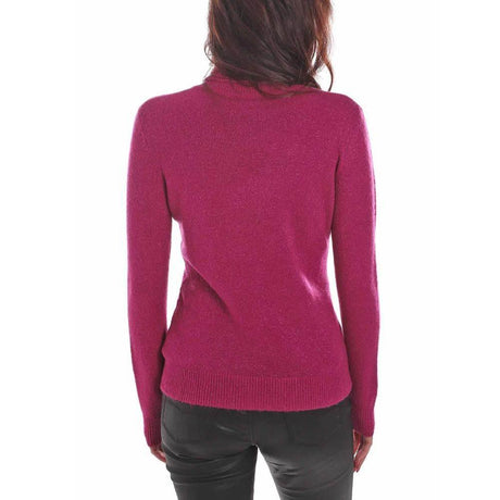 Yes Zee Fuchsia Viscose Sweater - Hilstor