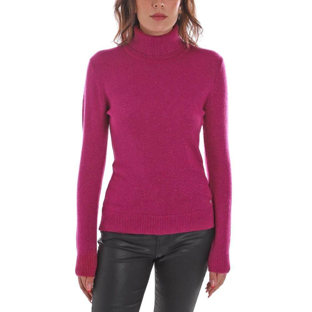 Yes Zee Fuchsia Viscose Sweater - Hilstor
