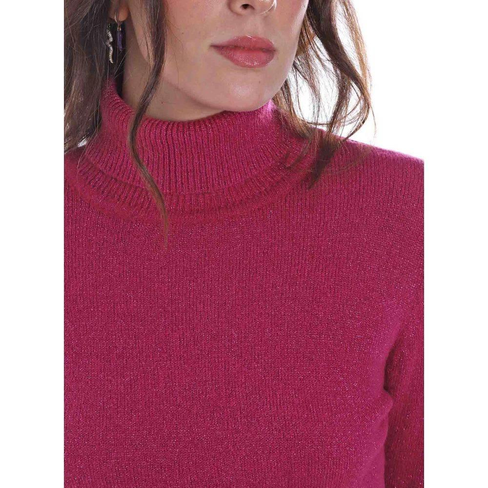 Yes Zee Fuchsia Viscose Sweater - Hilstor