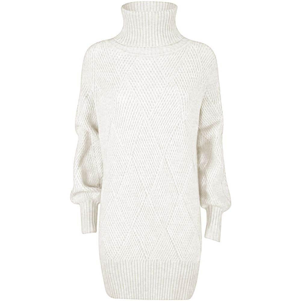 Yes Zee White Marabou Women Dress - Hilstor