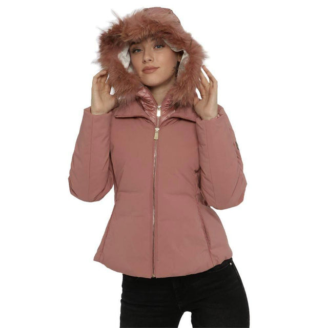 Yes Zee Pink Nylon Jackets & Coat - Hilstor