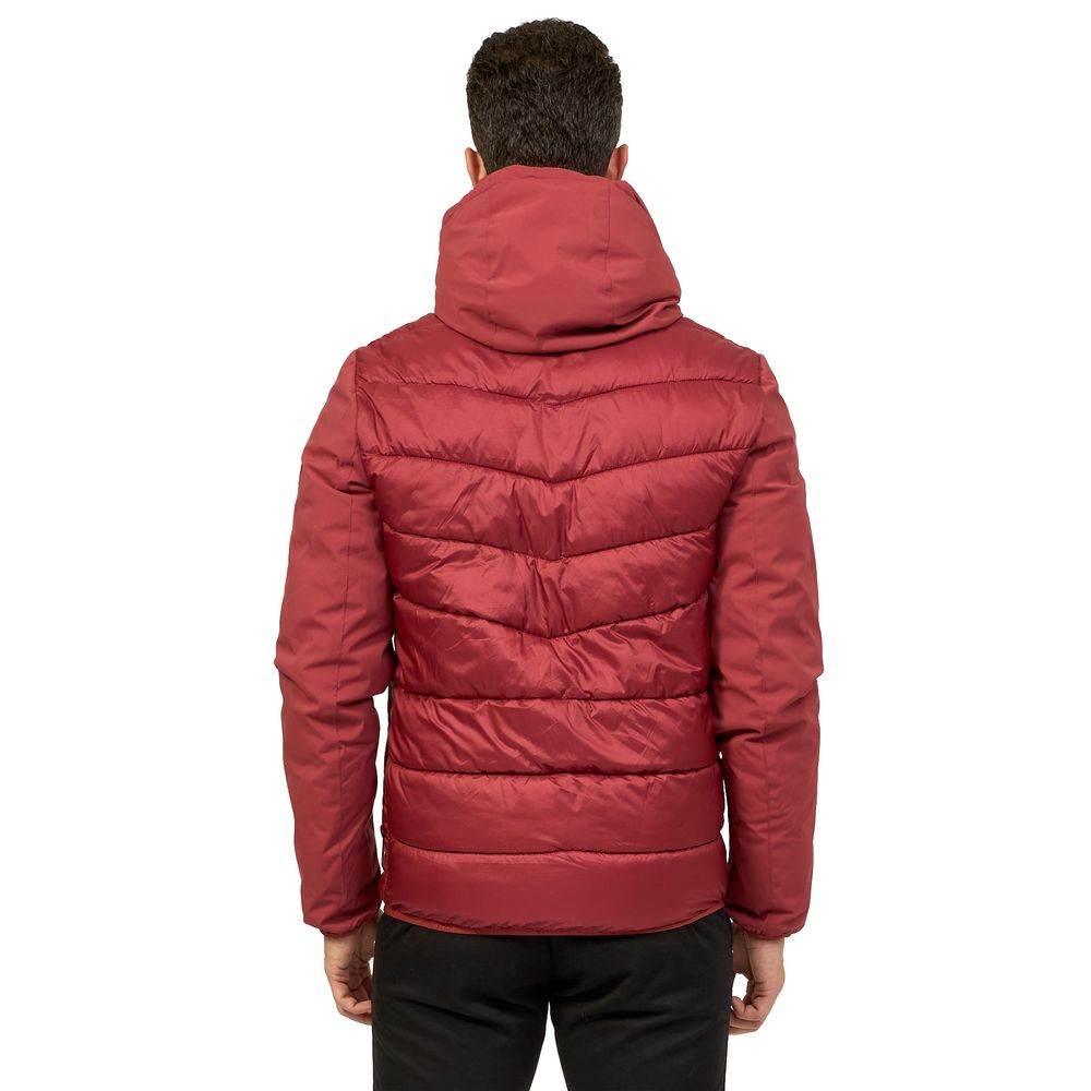 Yes Zee Red Nylon Men Jacket - Hilstor