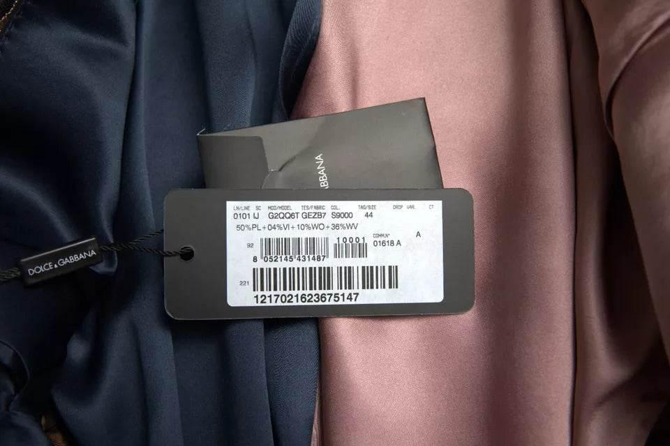 Dolce & Gabbana Multicolor Patchwork Single Breasted Blazer - Hilstor
