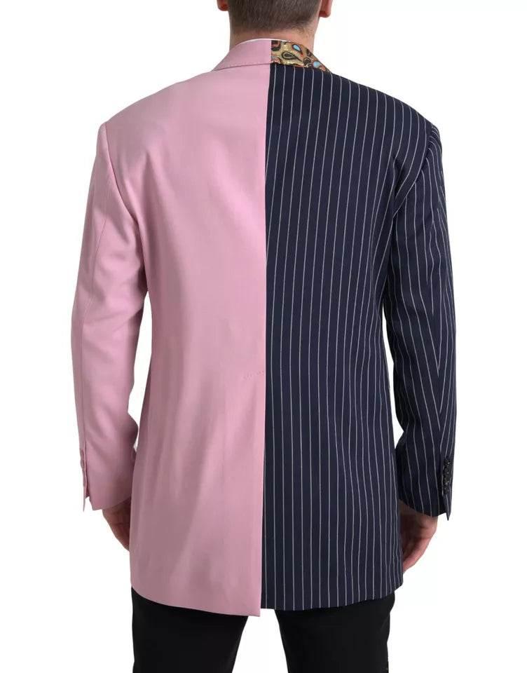 Dolce & Gabbana Multicolor Patchwork Single Breasted Blazer - Hilstor