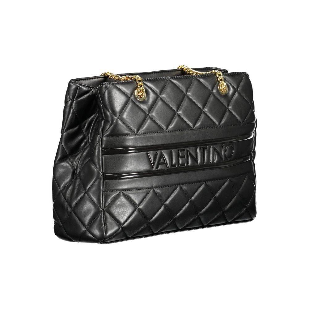 Valentino Bags Black Polyethylene Shoulder Bag - Hilstor