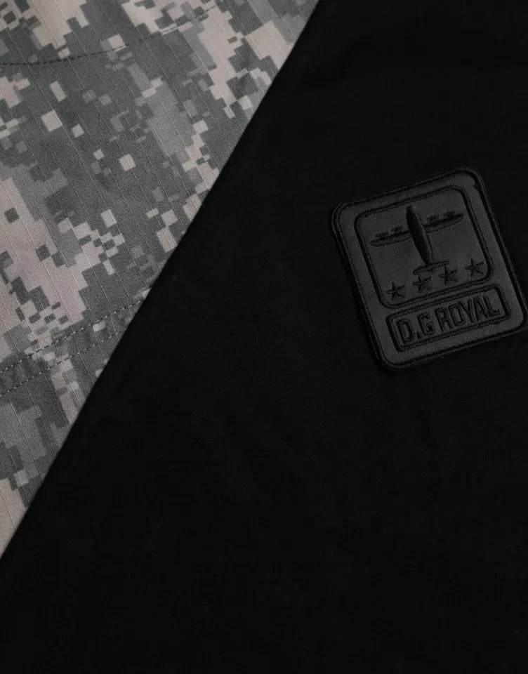 Dolce & Gabbana Multicolor Camouflage Cotton Round Neck Men T-shirt - Hilstor
