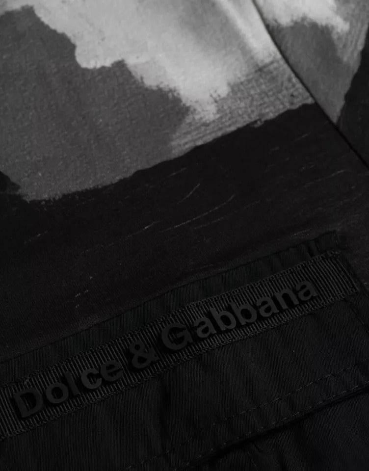 Dolce & Gabbana Multicolor Camouflage Cotton Crewneck T-shirt - Hilstor