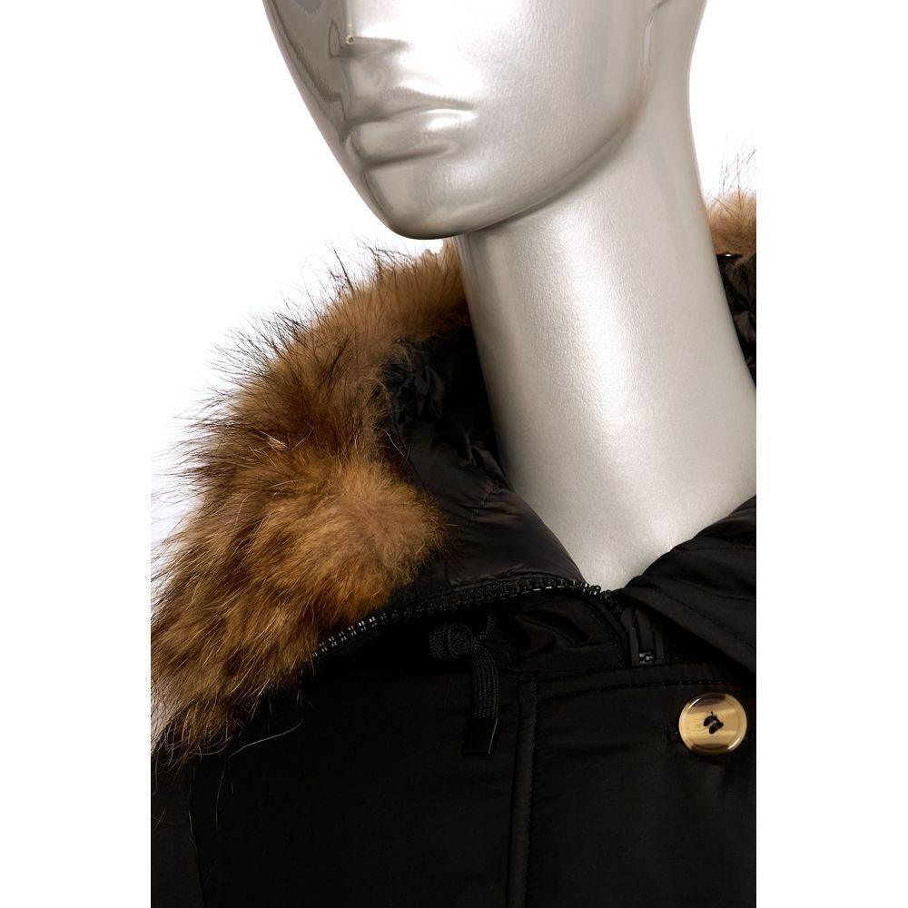 Baldinini Trend Black Polyester Women Jacket - Hilstor