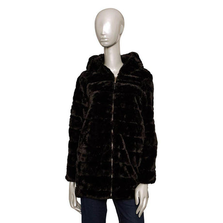 Baldinini Trend Black Polyester Women's Coat - Hilstor