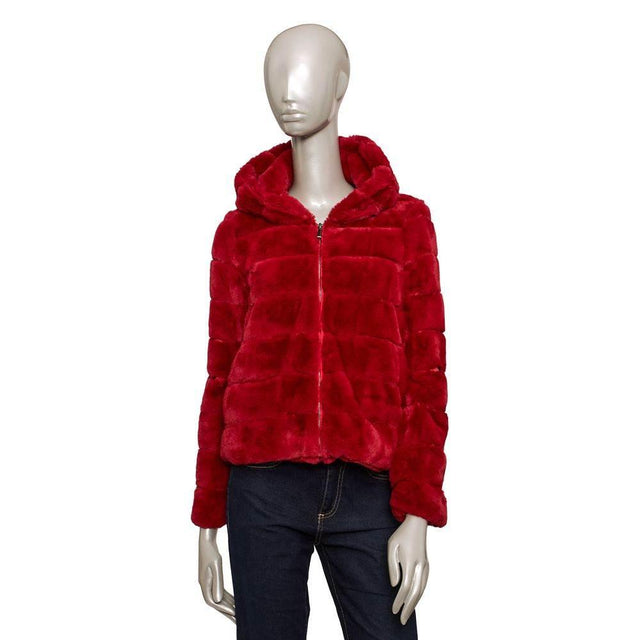 Baldinini Trend Red Polyester Women's Jacket - Hilstor