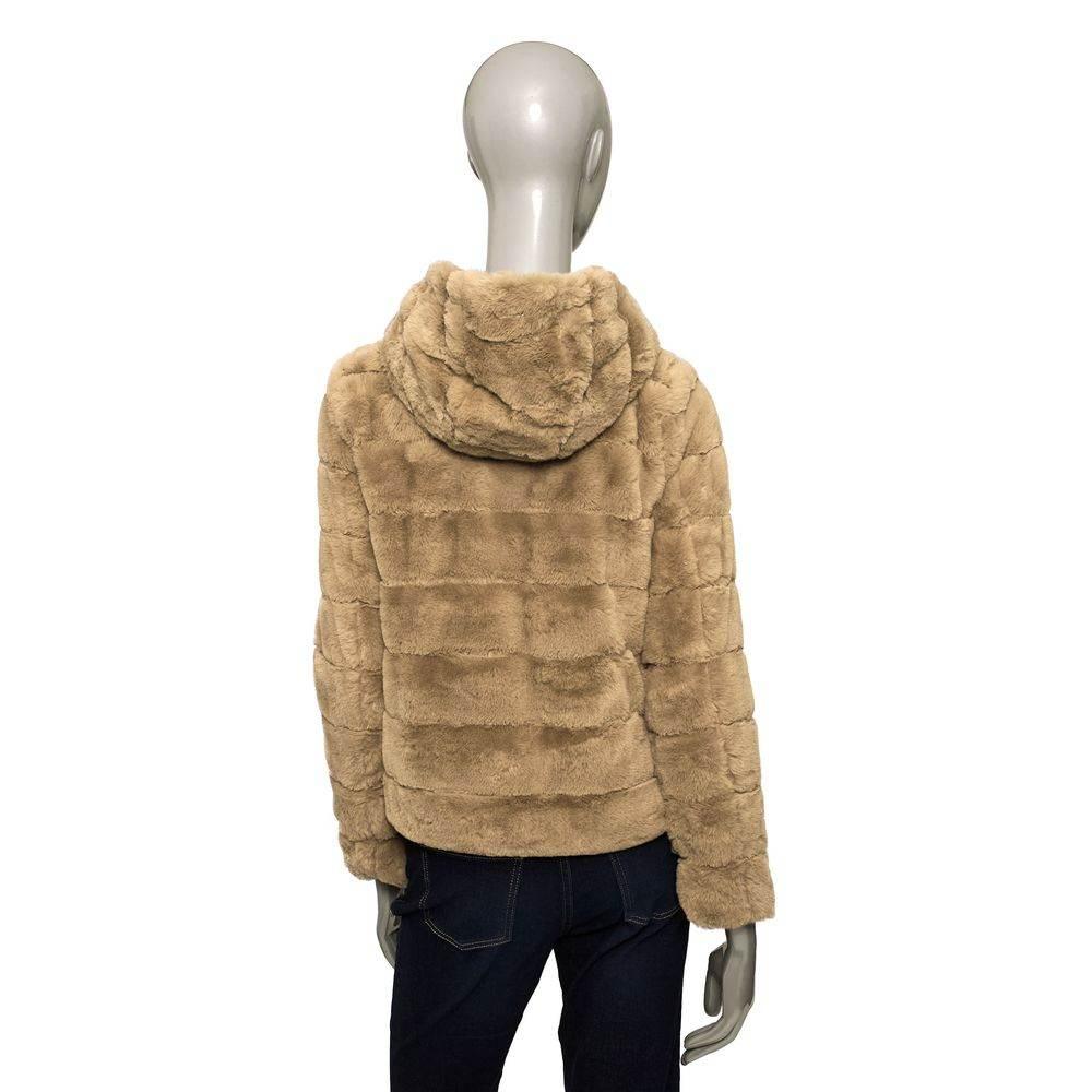 Baldinini Trend Beige Polyester Women Jacket - Hilstor