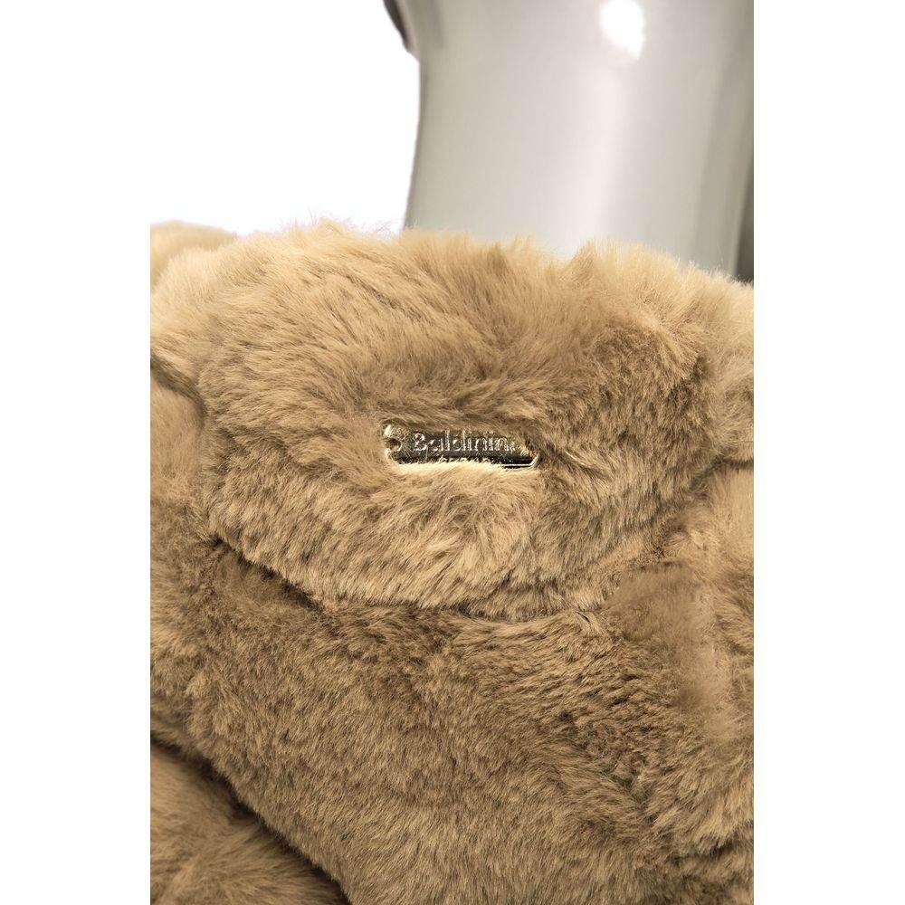 Baldinini Trend Beige Polyester Women Jacket - Hilstor