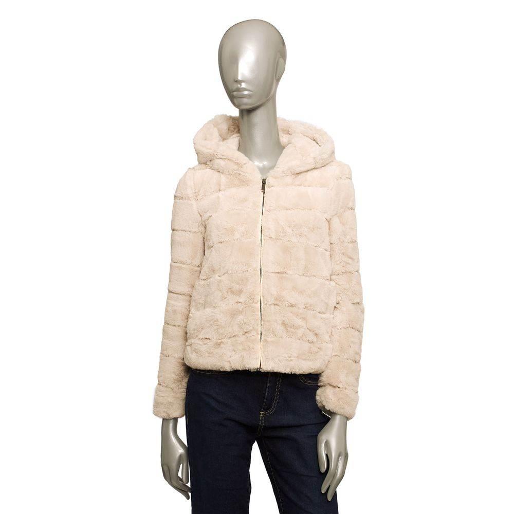 Baldinini Trend Beige Polyester Women Jacket - Hilstor