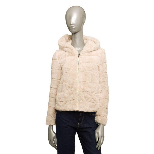 Baldinini Trend Beige Polyester Women Jacket - Hilstor