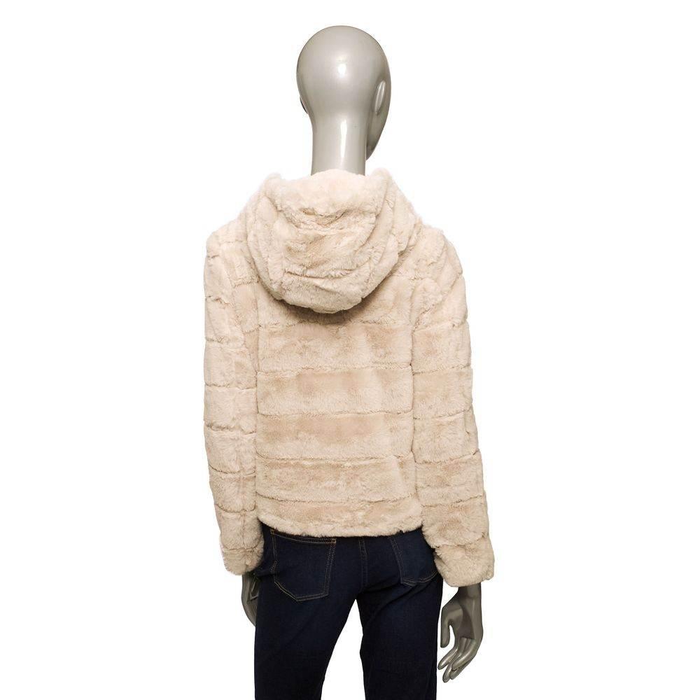 Baldinini Trend Beige Polyester Women Jacket - Hilstor