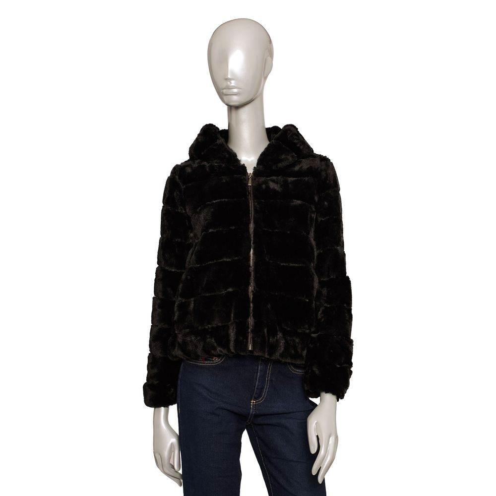 Baldinini Trend Black Polyester Women Jacket - Hilstor