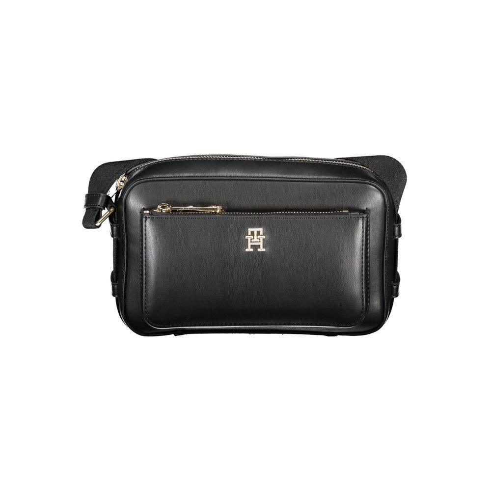 Tommy Hilfiger Black Polyethylene Handbag - Hilstor