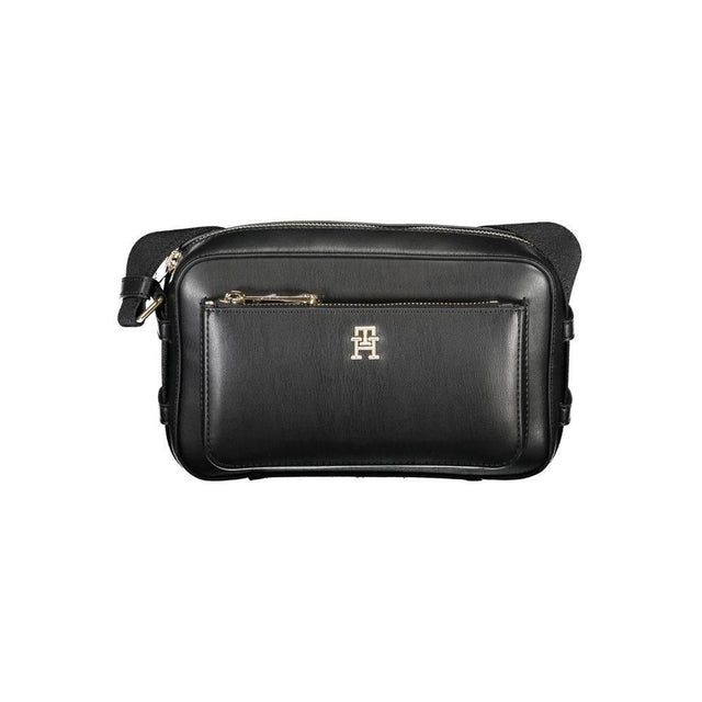 Tommy Hilfiger Black Polyethylene Handbag - Hilstor
