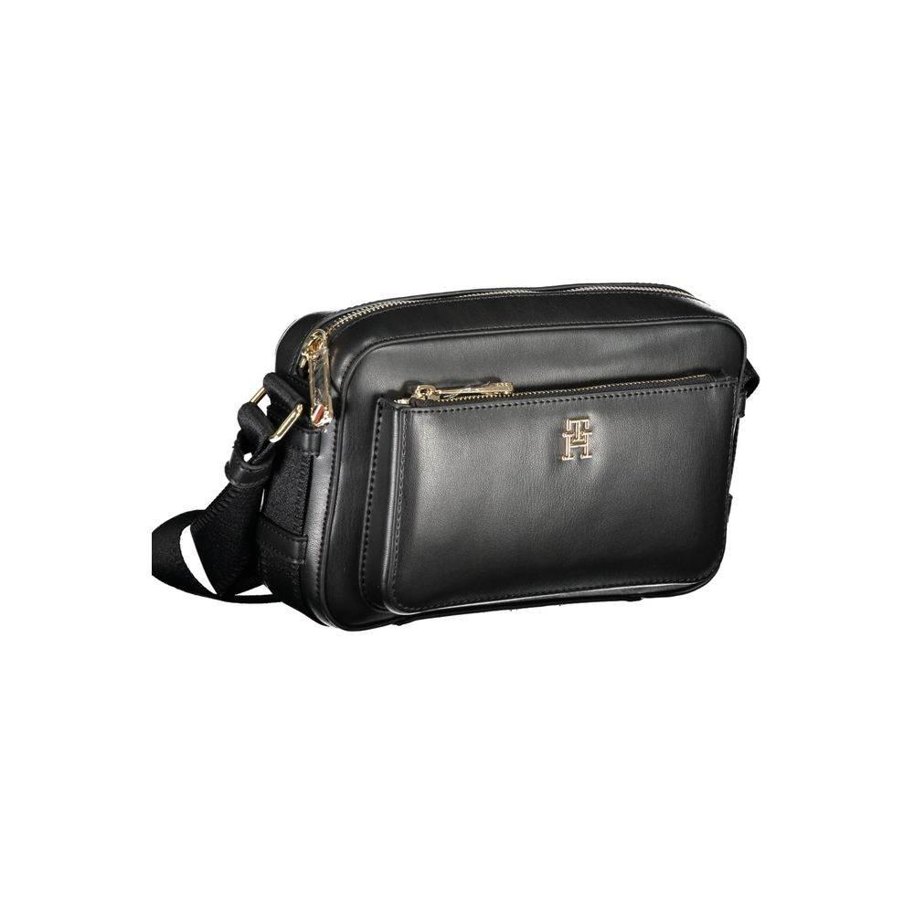 Tommy Hilfiger Black Polyethylene Handbag - Hilstor