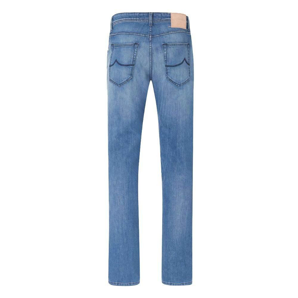 Jacob Cohen Blue Cotton Men Jeans - Hilstor