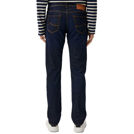 Jacob Cohen Blue Cotton Men Jeans - Hilstor