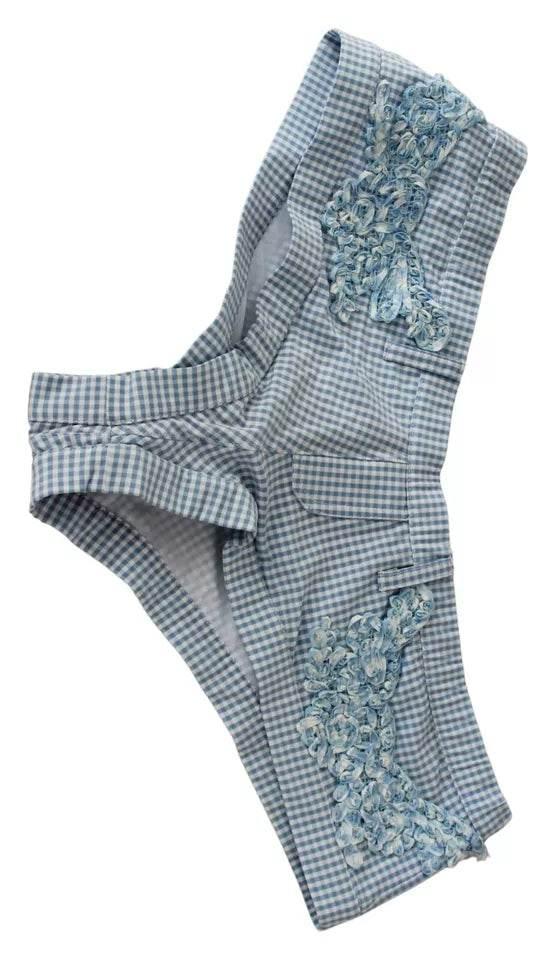 Ermanno Scervino Blue Beachwear Bottoms Swimsuit Shorts - Hilstor