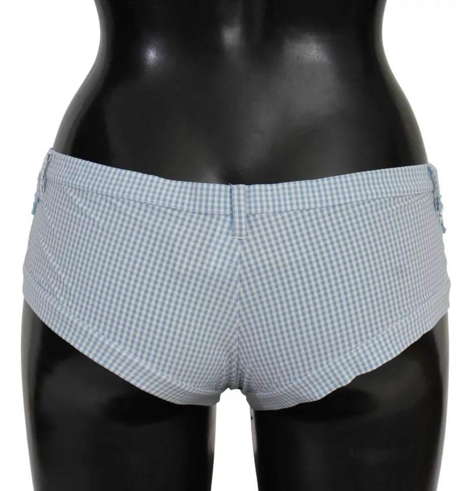 Ermanno Scervino Blue Beachwear Bottoms Swimsuit Shorts - Hilstor