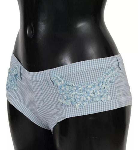 Ermanno Scervino Blue Beachwear Bottoms Swimsuit Shorts - Hilstor
