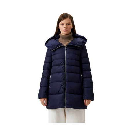 Add Blue Nylon Women Jacket - Hilstor