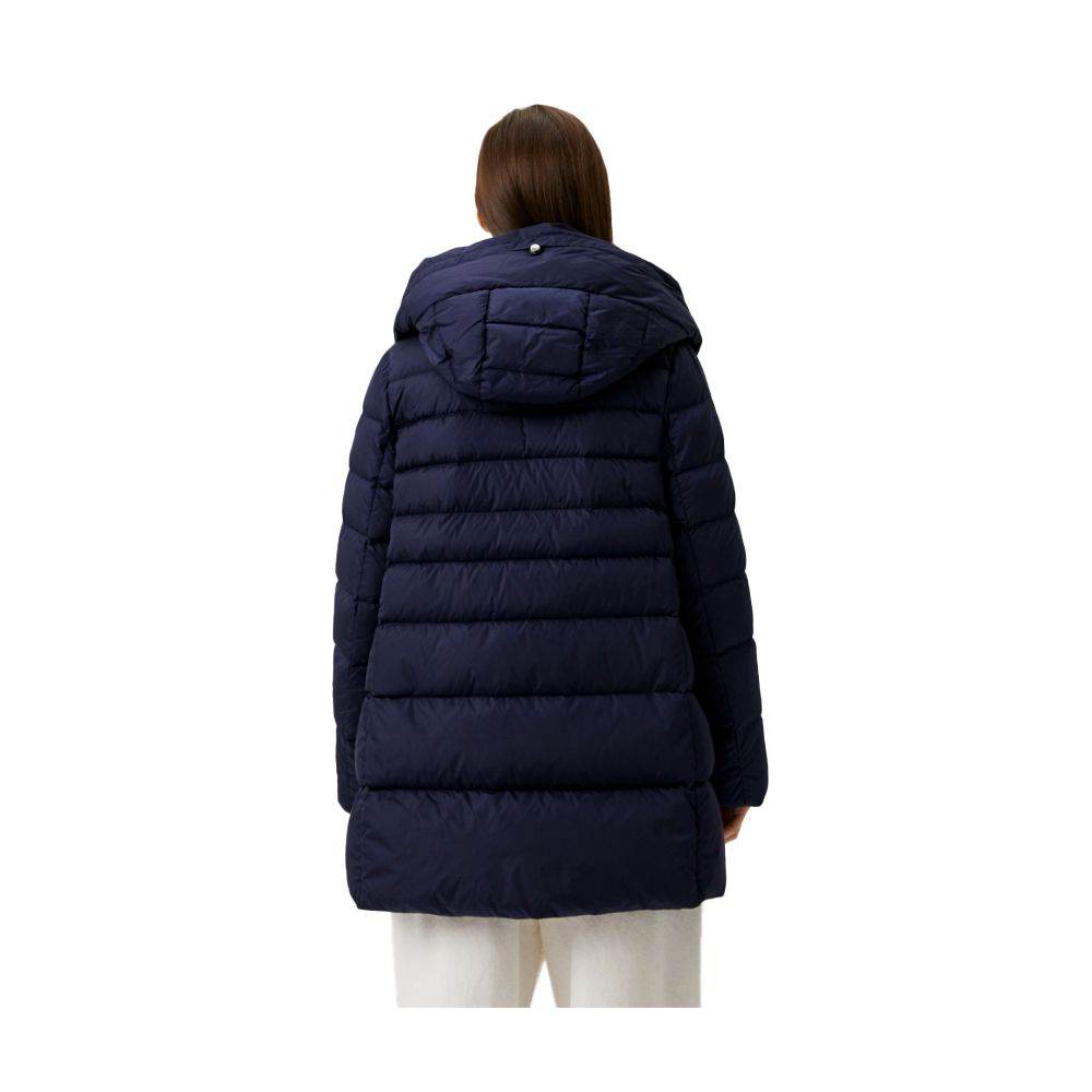 Add Blue Nylon Women Jacket - Hilstor