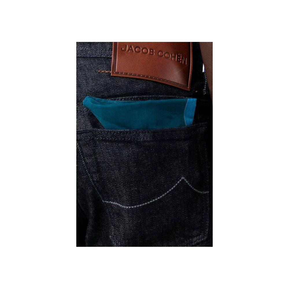 Jacob Cohen Blue Cotton Men's Jean - Hilstor