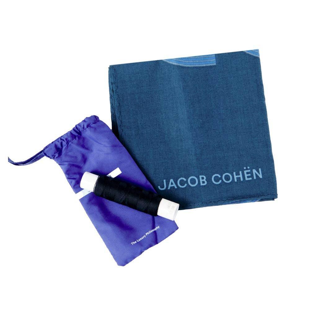 Jacob Cohen Blue Cotton Men's Jean - Hilstor