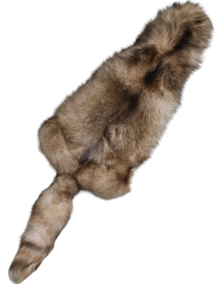 Dolce & Gabbana Brown Frost Fox Fur Neck Warmer Winter Scarf - Hilstor